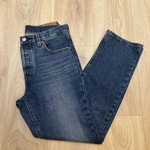 Levi's Women's Straight Leg Jeans - Dark Blue

Order and they’re too small